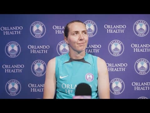 Anna Moorhouse | 2025 Media Availability | Orlando Pride vs Portland Thorns