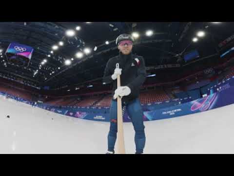 360VR: Hit the ice for short track speed skating at the Winter Olympics | NBC Sports