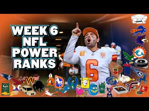 Brutally Honest NFL Power Rankings: Week 6