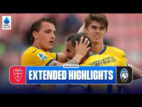 Monza vs. Atalanta: Extended Highlights | Serie A | CBS Sports Golazo