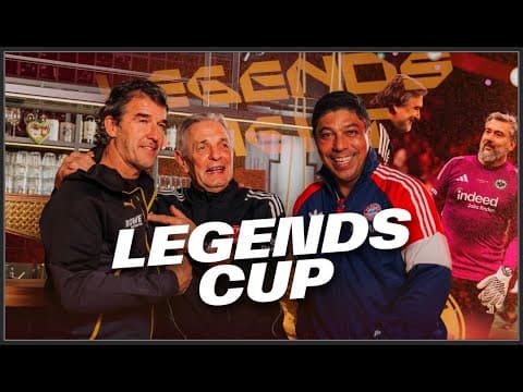 Was ein Team! Nikolov, Hasebe und Körbel beim Legends Cup