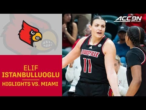 Louisville's Elif Istanbulluoglu Dominates In Win Over Miami