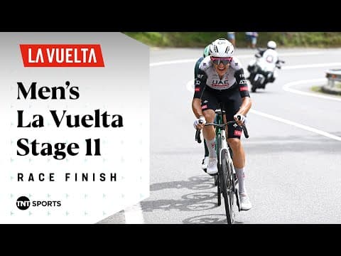 NO STAGE WINNER 🚴 | 2025 La Vuelta a España Stage 11 Final KM's | TNT Sports Cycling