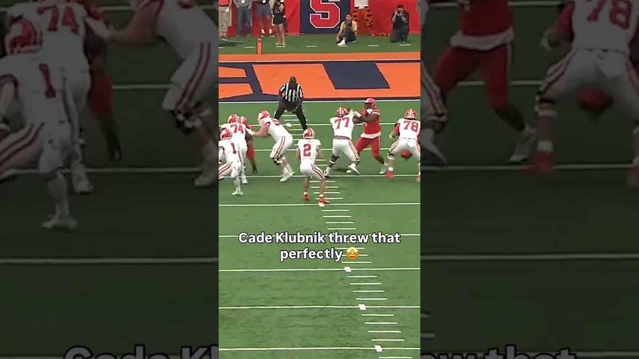 That throw was a laser 😤 #clemson #clemsontigers #accfootball #football #collegefootball #sports