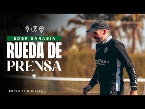 Eder Sarabia habla sobre el #EibarElche correspondiente a los dieciseisavos de la Copa del Rey