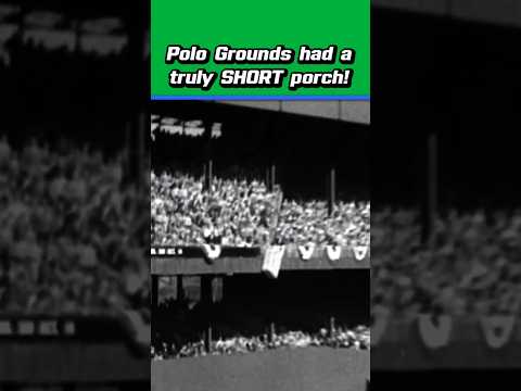 LF foul pole was only 277 ft. away!