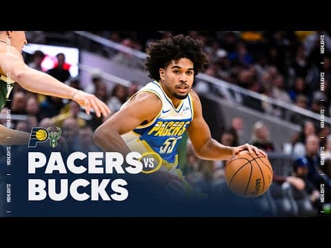 Indiana Pacers Highlights vs. Milwaukee Bucks | December 23, 2025