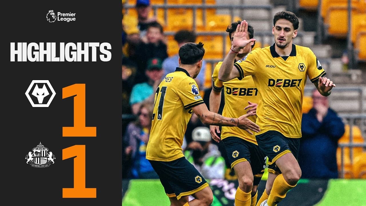 Bueno earns a point | Wolves 1-1 Sunderland | Highlights