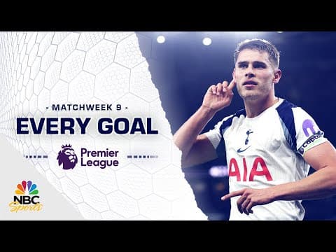 Every Premier League goal from Matchweek 9 (2025-26) | Premier League | NBC Sports