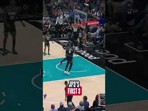 Jordan Poole's 1st Pelicans 3️⃣! #nba #shorts