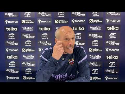 Andrés París: “El partido contra el Madrid CFF será muy exigente” | Levante UD