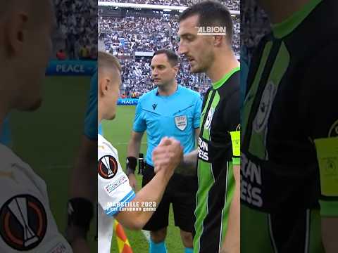 Dunk And Dad Reflect On Ups And Downs Of First European Game #brightonandhovealbion #europaleague