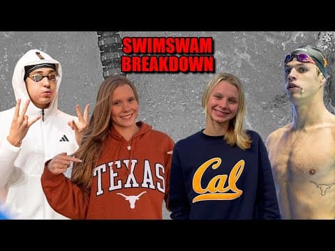 Rylee Erisman to Cal (2026), Derivaux to Texas, & Mid-Season Roundup | SWIMSWAM BREAKDOWN