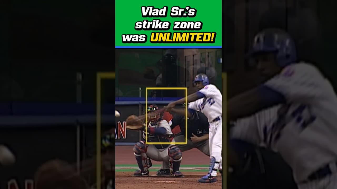 They needed a second K-zone box for Vladdy!