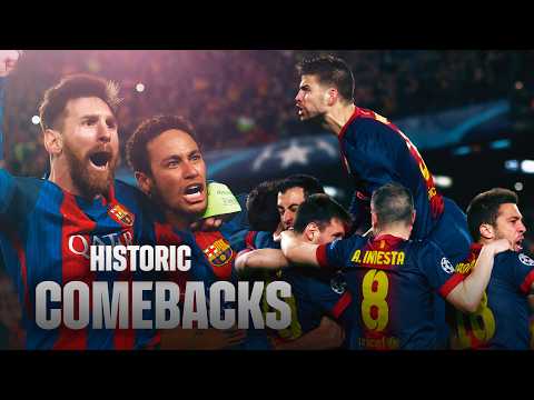 GREATEST COMEBACKS EVER AT SPOTIFY CAMP NOU | FC Barcelona 🔵🔴