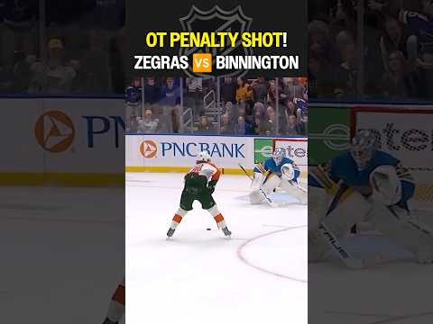 Zegras PENALTY SHOT in OVERTIME! ⚡🫨