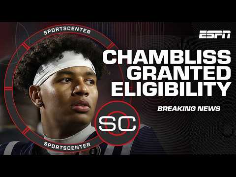 Breaking: Ole Miss QB Trinidad Chambliss GRANTED extra year of eligibility 🚨 | SportsCenter