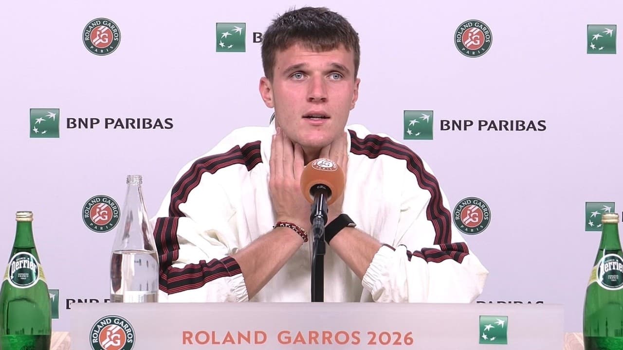Roland-Garros 2026 - Jakub Mensik : "Czech tennis has a great history"