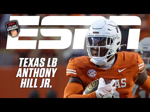 Texas LB Anthony Hill Jr.'s thoughts on the Longhorns' outlook & being dominant 🤘 | College GameDay