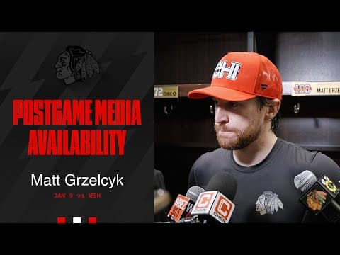 "It's a chance to grow and take another step." | Matt Grzelcyk Postgame 1.9.26