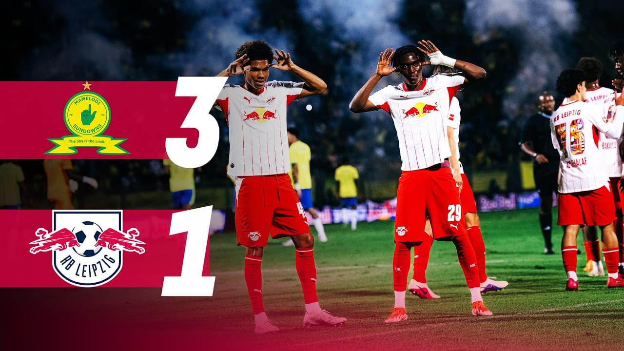 RBL loses to the Sundowns | Mamelodi Sundowns  -  RB Leipzig | Friendly in South Africa