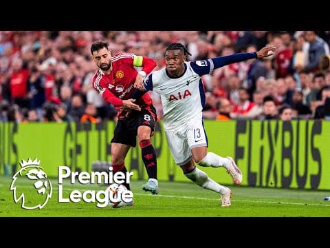 Premier League Preview: Tottenham Hotspur v. Man United, Matchweek 11 | Pro Soccer Talk | NBC Sports
