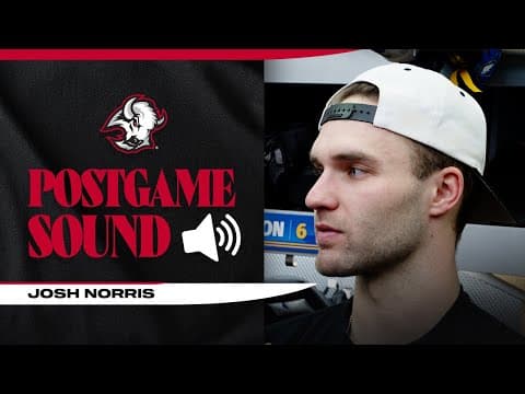 "Trending In The Right Direction" | Josh Norris After Fourth Win In A Row | Buffalo Sabres