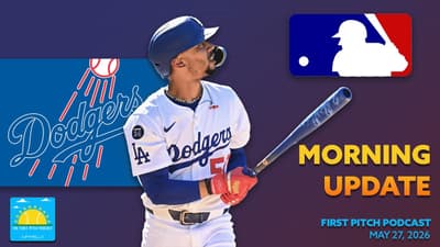 Mookie Betts Hits Two Homers! I Daily MLB News and Notes I First Pitch Podcast 5/27/26