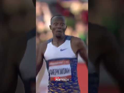 Laban Chepkwony wins an 800m thriller at the Hungarian Grand Prix. He goes 1:42.96 for a MR.