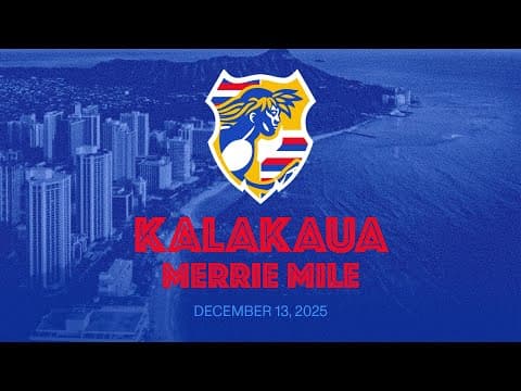 2025 KALAKAUA MERRIE MILE | LIVE STREAM