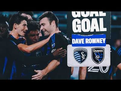 GOAL: Dave Romney with a Backline Banger vs Sporting Kansas City | Apri; 11, 2026