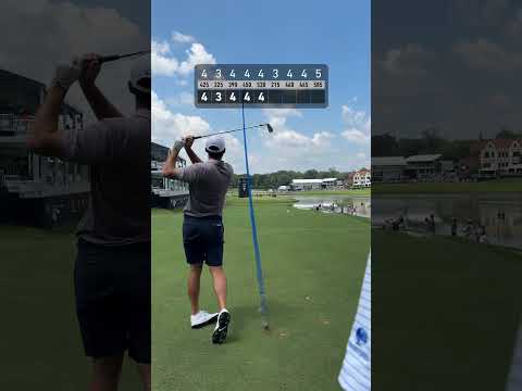 Staying hot in Atlanta. 9 holes in 90 seconds with Scottie Scheffler!