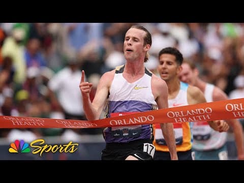 Cole Hocker comes through in men's 5000m at 2025 USATF Outdoor Championships | NBC Sports
