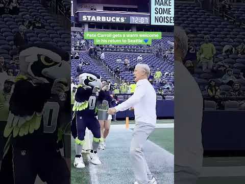 Coach Pete is back in Seattle (via NFL/TT)