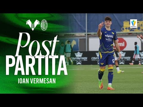 Vermesan: "Felice della mia prima tripletta in Primavera, abbiamo dimostrato di essere squadra"