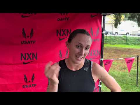 Shelby Houlihan after no great expectations coming into the USATF Cross Country Championships 