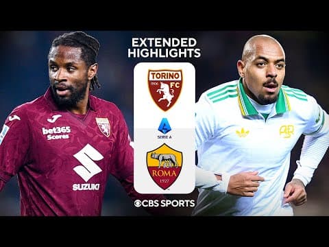 Torino vs. Roma: Extended Highlights | Serie A | CBS Sports Golazo