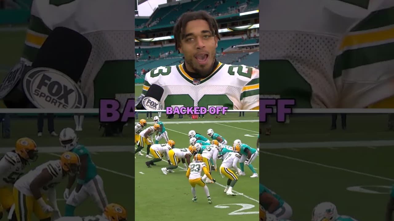 Never forget this legendary postgame interview with Jaire 😭 #nfl #football #funny #packers