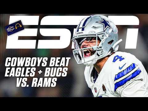 FULL REACTION: Cowboys beat the Eagles & Rams DOMINATE the Bucs | SC with SVP