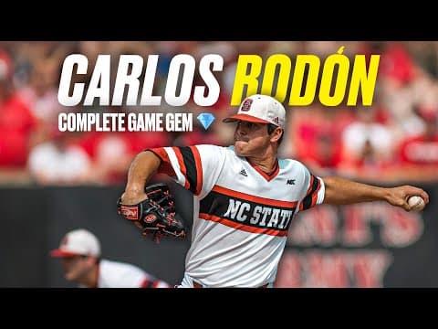 Carlos Rodón's complete game shutout in 2013 CWS