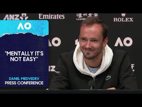 Daniil Medvedev Press Conference | Australian Open 2026