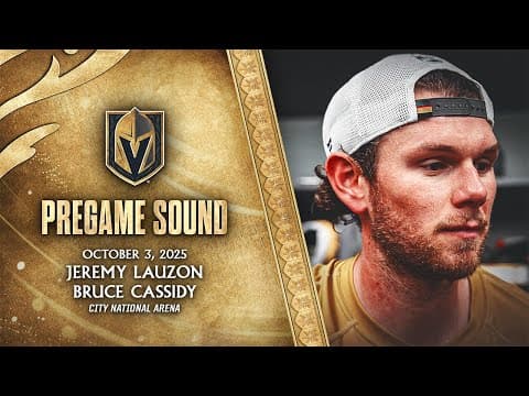 🎥 PREGAME SOUND: Lauzon & Cassidy
