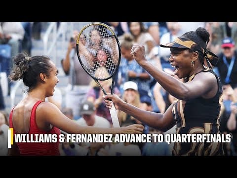 Venus Williams & Leylah Hernandez vs. Ekaterina Alexandrova & Shuai Zhang | 2025 US Open