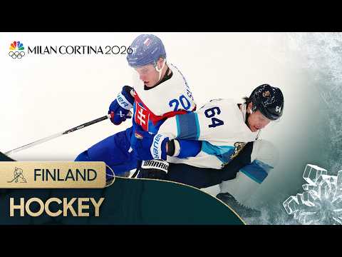 Finland PUMMELS Slovakia 6-1 to earn Olympic bronze medal | Winter Olympics 2026 | NBC Sports