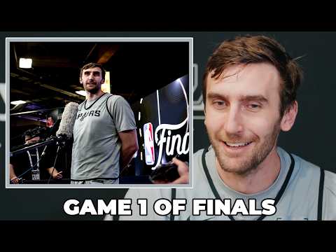 Luke Kornet on Game 1 of the NBA Finals