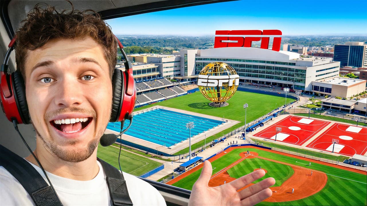 Exclusive Tour Of ESPN's $1 Billion Headquarters!