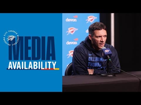 Mark Daigneault on the Thunder's 4th Consecutive Clutch Game Win | Postgame Media | December 2, 2025
