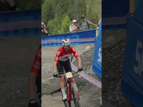 Scalpel run-throughs on the Worlds stage 😮‍💨 #shorts #ridecannondale #cannondale #mtb #bikelife