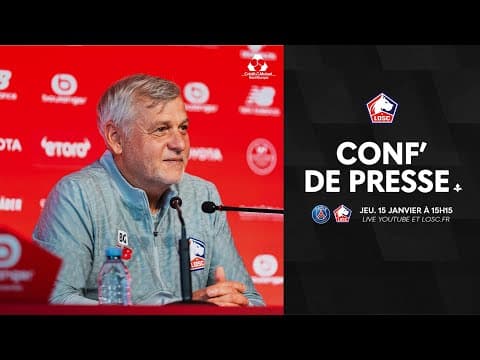 Le résumé de la conférence de presse avant #PSGLOSC 🎙️