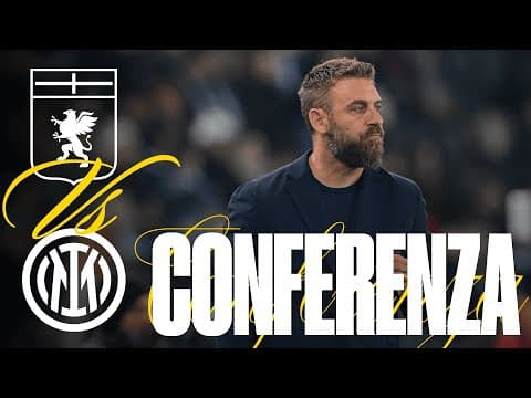 CONFERENZA STAMPA | GENOA - INTER | SERIE A ENILIVE 25/26